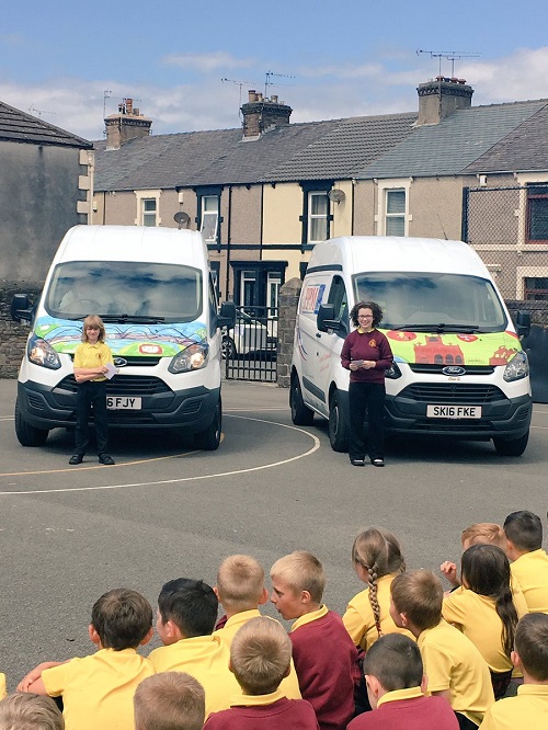 Van art Winners workington